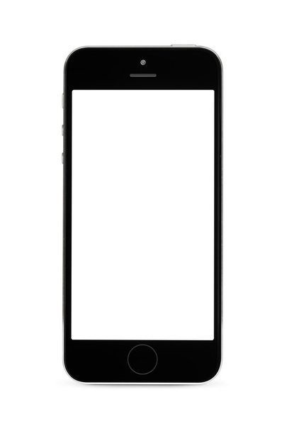 Beyaz arkaplanda akıllı telefon izole edildi - Fotoğraf, Görsel