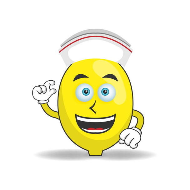 The Lemon mascot character becomes a nurse. - Vector, Image
