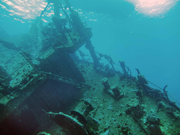 El naufragio de Giannis D en Abu Nuhas en el Mar Rojo, Egipto - Foto, Imagen