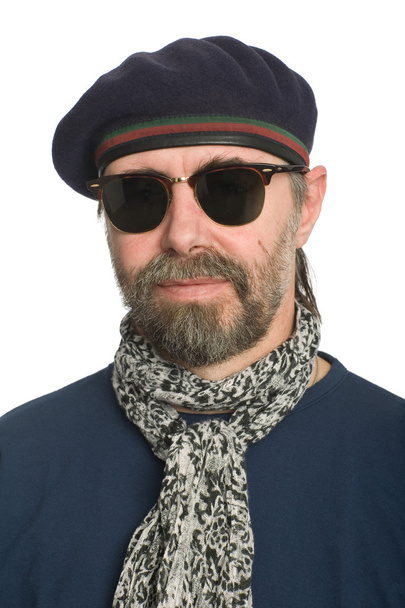 Man in a beret - Fotó, kép