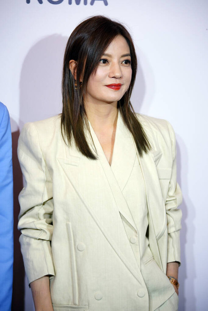 Zhao Wei attends FENDI event in Shanghai, China, 8 January 2021. - Фото, зображення
