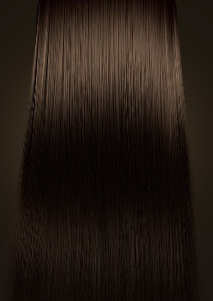 Cheveux Bruns Parfaits Droit
 - Photo, image