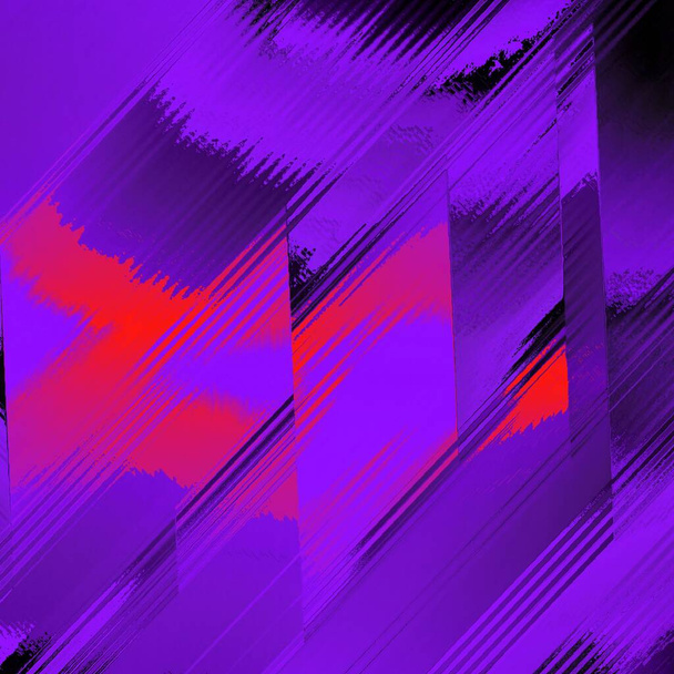 patrones de reflexión del agua formas y diseños abstractos de paisaje urbano estilizado skyline urbano silueta contra la luz púrpura - Foto, Imagen
