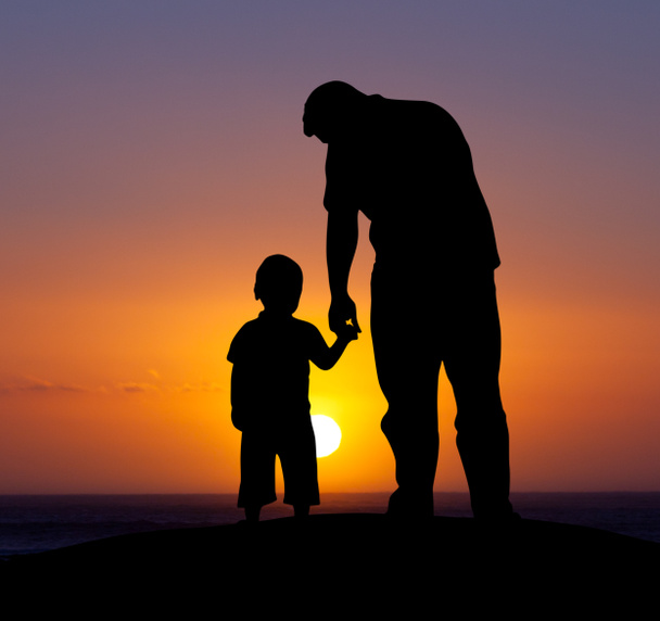 отец и сын - Фото, изображение
