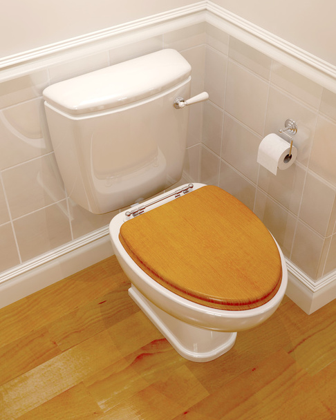 3d render of a toilet - Fotoğraf, Görsel
