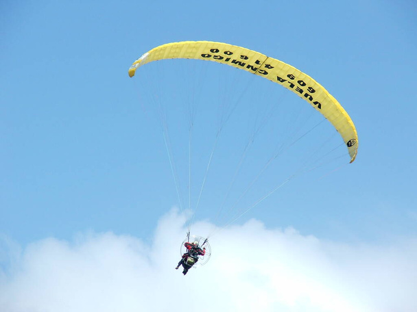 Paragliding in a summer day - Photo, Image
