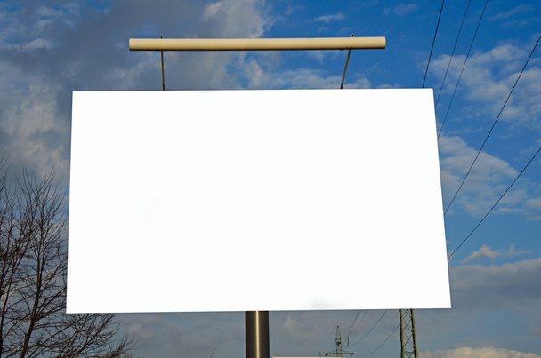 рекламный билборд в городе
 - Фото, изображение