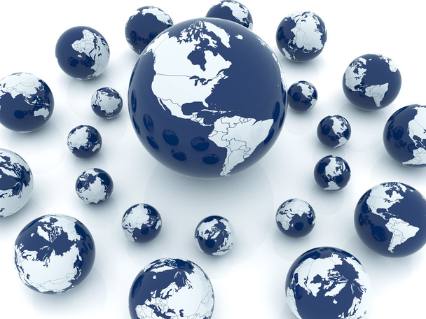 Earth globes - Photo, Image