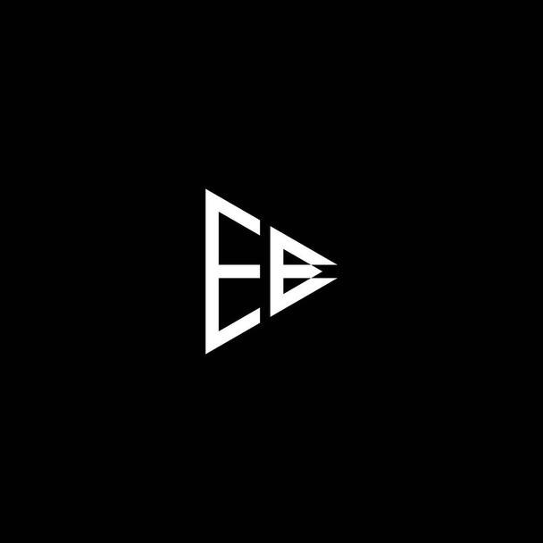 E E letra logo diseño abstracto. monograma ee - Vector, Imagen