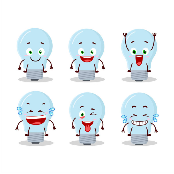 Cartoon character of halogen with smile expression. Vector illustration - Vector, Image