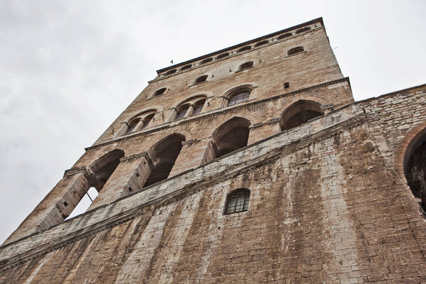 Palazzo dei Console. Gubbio. Italien. Drehdatum 7. Mai 2014 - Foto, Bild