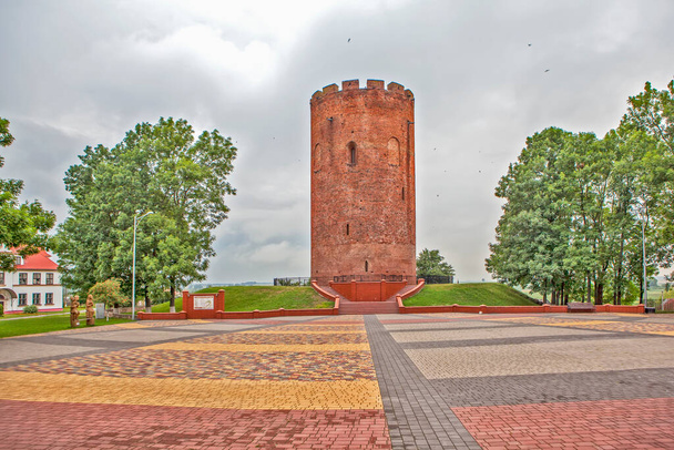 Vodní věž. Remezovské náměstí. Tobolsk. Tyumenská oblast. Rusko - Fotografie, Obrázek