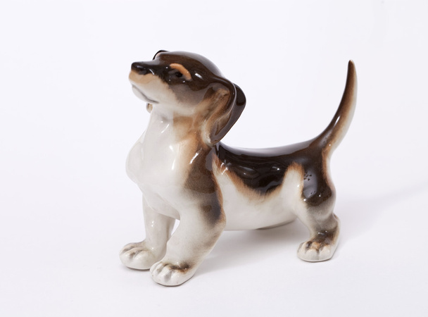 German badger Dog ceramic figurine - Foto, afbeelding