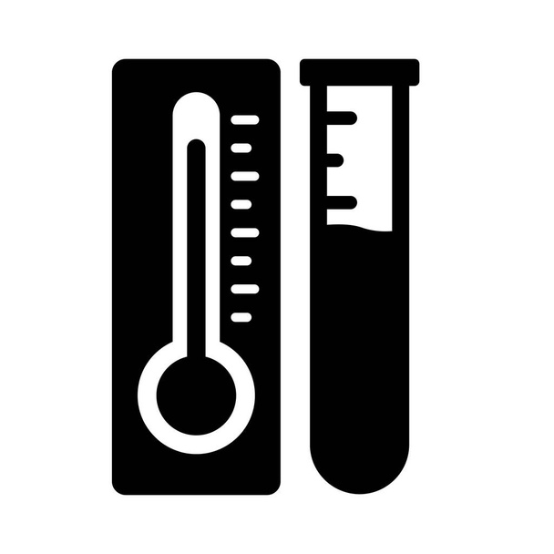 Temperature flask Isolated Vector icon that can be easily modified or edited - Vector, Image