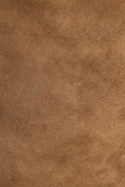 brown natural sheepskin texture - Photo, Image