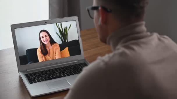 Videoconferencia virtual en el portátil - Imágenes, Vídeo