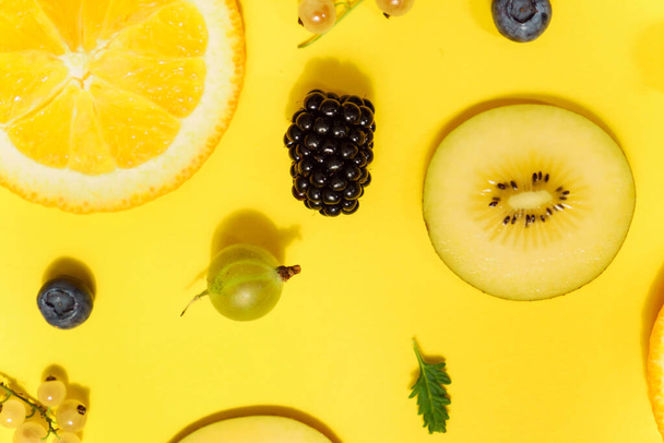fruit background, close up - Photo, Image