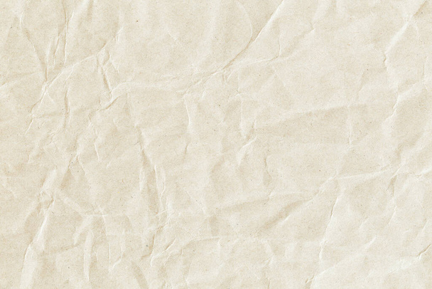 Recycle brown paper crumpled texture , Old paper surface for background - Fotografie, Obrázek