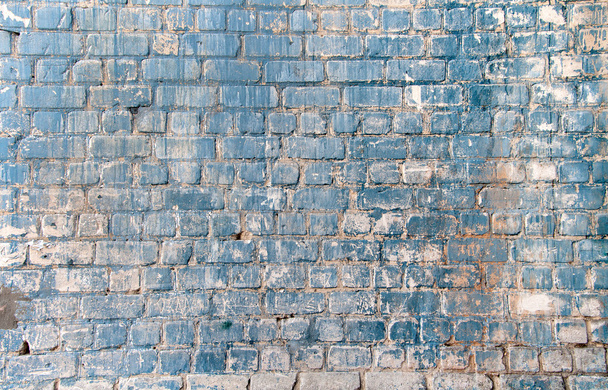 Cracked blue texture - Foto, Bild