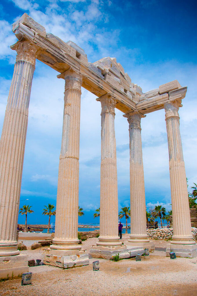 Apollon temppeli, Side, Turkki - Valokuva, kuva