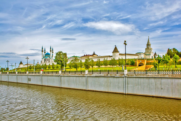 Kremlin 'in manzarası. Kazan. Tataristan Cumhuriyeti. Rusya - Fotoğraf, Görsel