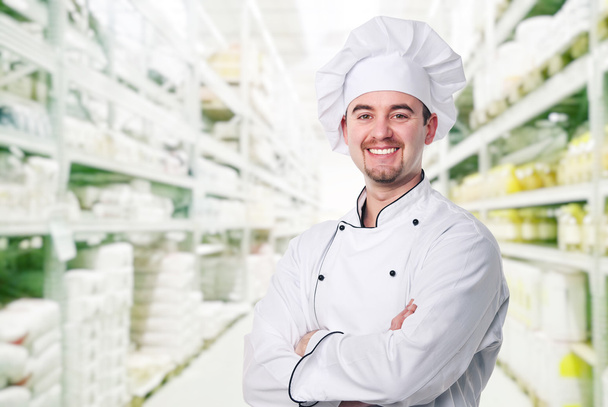 smiling chef - Foto, afbeelding