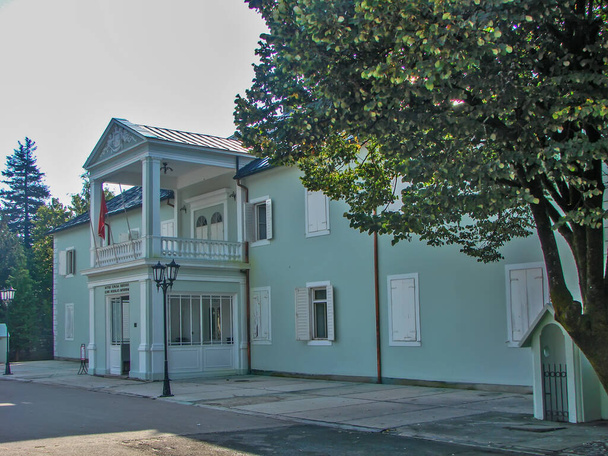 Παλάτι του Βασιλιά Νικόλα. Σετίνιε. Μαυροβούνιο - Φωτογραφία, εικόνα