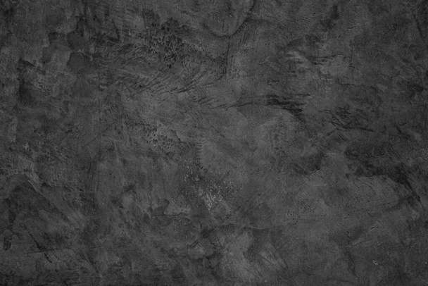 Nagy felbontású zökkenőmentes fekete beton fal háttér és textúra  - Fotó, kép