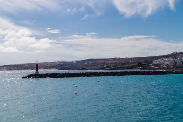 Puerto del Rosario Fuerteventura з точки зору круїзного терміналу. - Фото, зображення