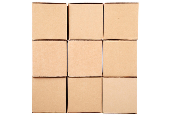 kartonové krabice - Fotografie, Obrázek