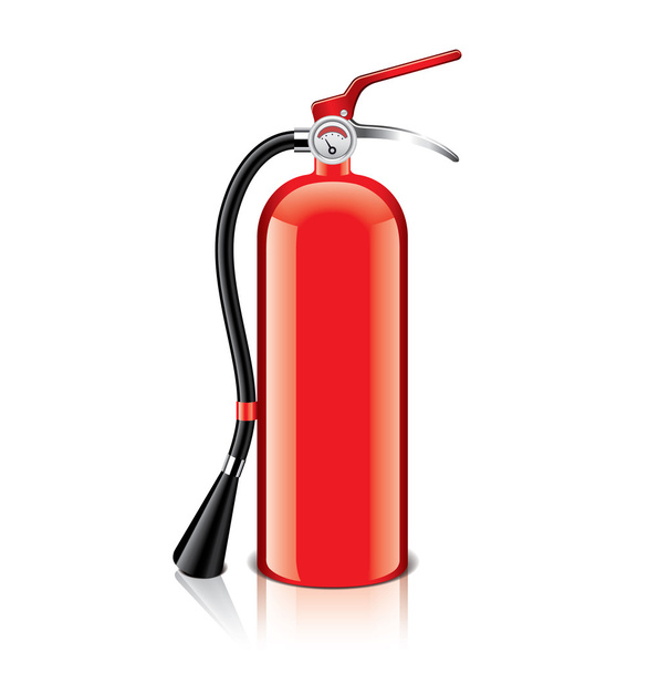 Fire extinguisher vector illustration - Vector, imagen