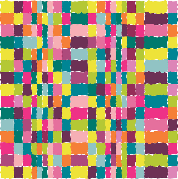 Colorful mixed tile background. - Vector, Image