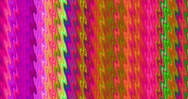 Regenboog kleurrijke verloop patroon. Grafische animatie achtergrond beelden - Video