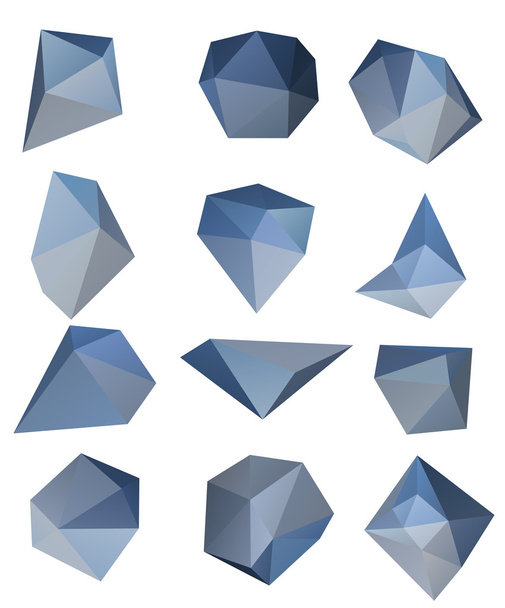 Abstract modern  polygonal bubble - Fotó, kép