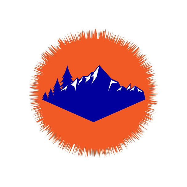 Mountain logo suunnittelu vektori malli - Valokuva, kuva