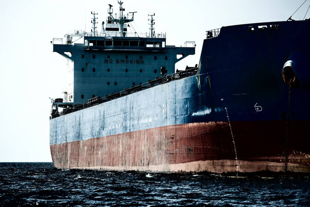Cargo ship close-up, Baltic sea, Latvia - Photo, Image