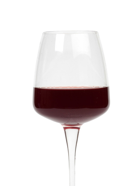 Великий повний келих червоного вина
  - Фото, зображення