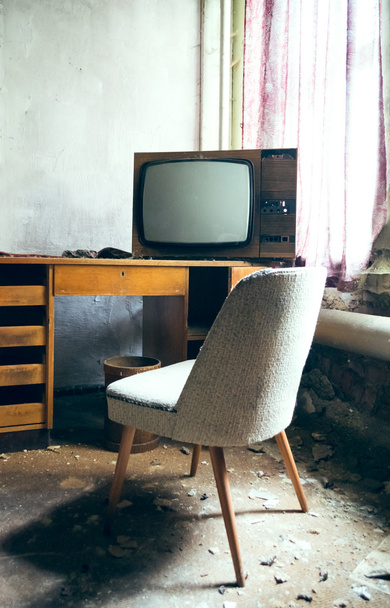 TV de los viejos tiempos
 - Foto, Imagen