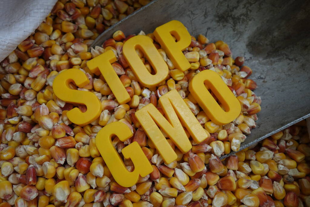 Állítsa meg a GMO terjedését - Fotó, kép