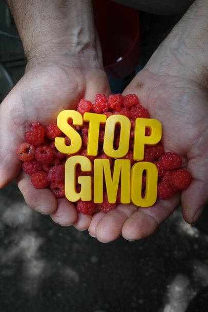 Detener la propagación del OMG - Foto, Imagen
