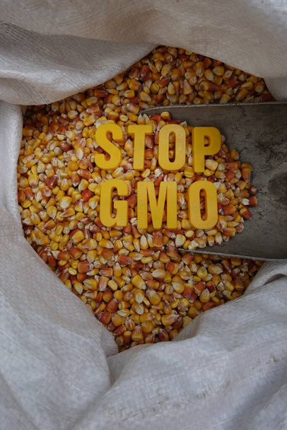 Detener la propagación del OMG - Foto, Imagen