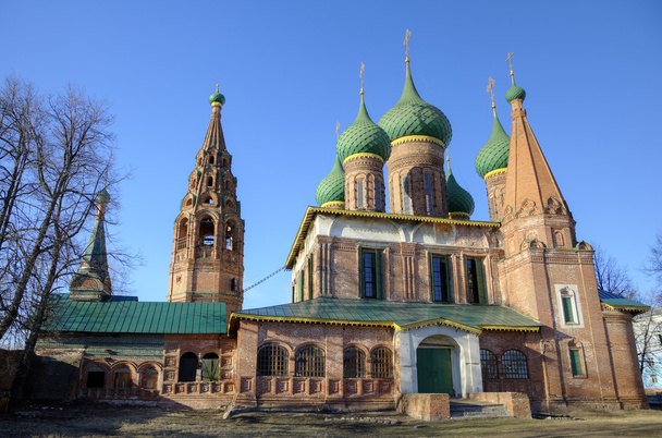 聖ニコラス教会、ウェット。ヤロスラヴリ、ロシア - 写真・画像