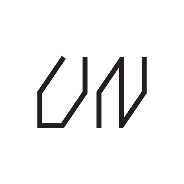 un eredeti betűvektor logó ikon - Vektor, kép