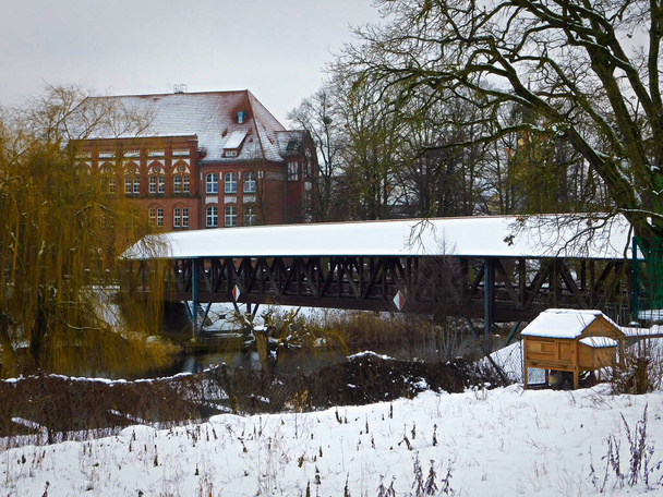 Inicio del invierno en el hermoso Uckermark - Foto, imagen