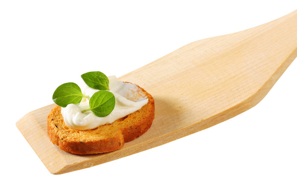 krem peynir ile Mini tost - Fotoğraf, Görsel