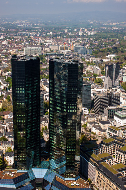 Skyscrapers in Frankfurt - Φωτογραφία, εικόνα