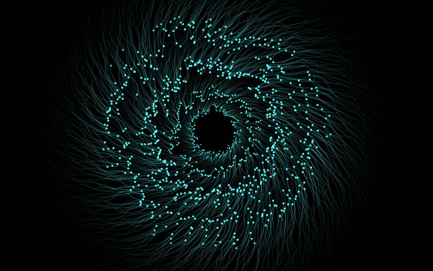 Torbellino energético. Fondo del portal espacial abstracto. EPS 10 - Vector, imagen