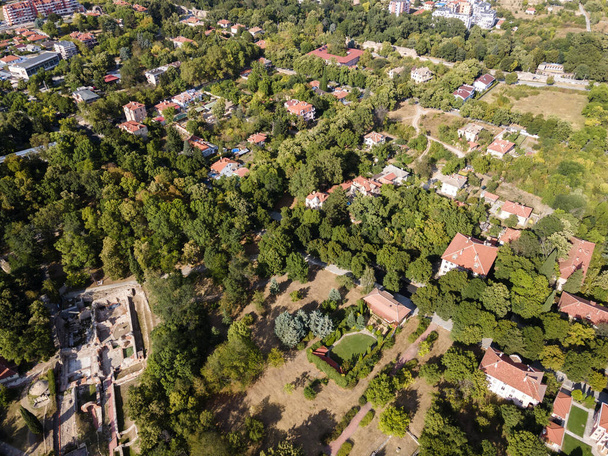 Aerial view of spa resort of Hisarya, Plovdiv Region, Bulgaria - Valokuva, kuva