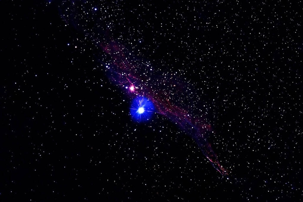 Küçük, güzel bir takım yıldızı. Bu görüntünün elementleri NASA tarafından döşendi. Yüksek kalite fotoğraf - Fotoğraf, Görsel