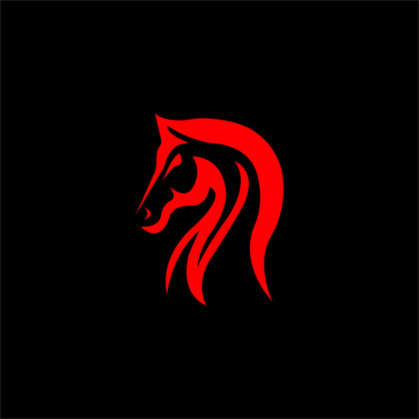 Pferd Logo Vektor desain Bilder - Vektor, Bild
